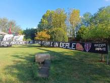Un’immagine della manifestazione, diffusa anche dall’ufficio stampa del Consiglio regionale