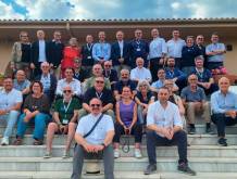 Alcuni dei partecipanti al simposio sullo sport, organizzato dalla Cei.