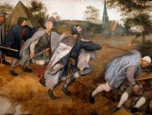 Pieter Bruegel il vecchio, “La parabola dei ciechi”, 1568, Museo nazionale di Capodimonte, Napoli