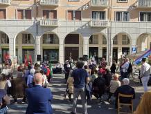 L’incontro in piazza Matteotti dello scorso 11 aprile