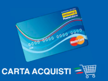 Riecco la carta acquisti