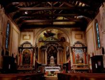 L’interno della chiesa di Cappelletta