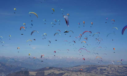 Gli interrogativi a proposito del volo libero sul Monte Grappa