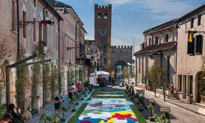 Noale: l'Infiorata della nuova alleanza