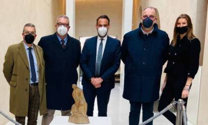 Treviso: donato ai Musei civici "Il pensieroso" di Arturo Martini