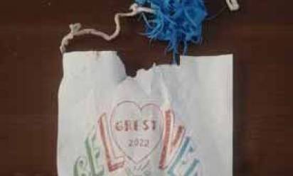 Il palloncino del grest di Possagno atterrato e ritrovato in Friuli