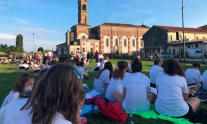 Festa con i ragazzi a Sant'Andrea di Barbarana