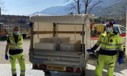 Pedemontana e Asolano: anche il Rotary impegnato nella distribuzione di mascherine e altro materiale