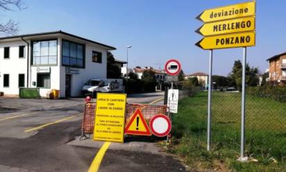 Treviso, sospirata riapertura per la strada di Santa Bona, ma il cantiere è ancora aperto
