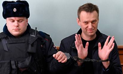 Alexei Navalny - foto Afp/Sir