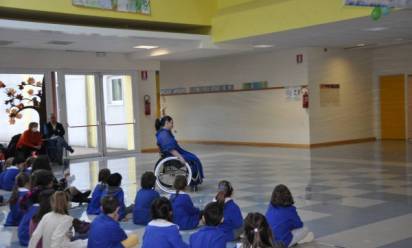 Alla primaria di San Biagio un bel progetto di inclusione con atleti disabili