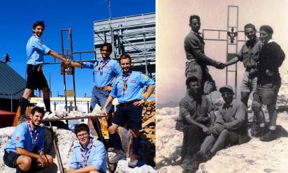 San Donà: gli scout settant’anni dopo sul Piz Boè