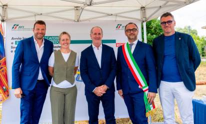 Ca’ Tron, posata la prima pietra dell’atteso sovrappasso