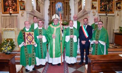 Don Alberto e don Matteo parroci a San Pelagio
