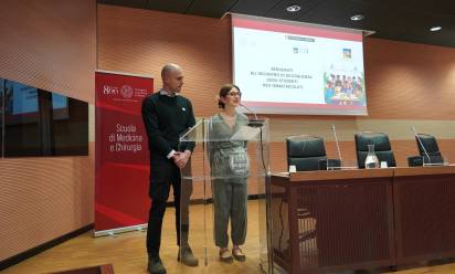 Polo universitario sanitario, le 480 matricole accolte dal presidente Stefani