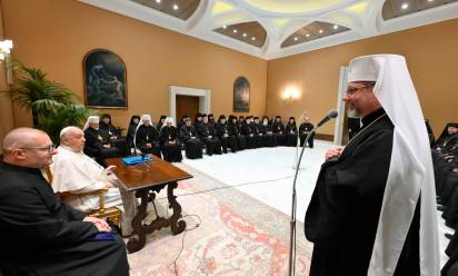 L’incontro di papa Francesco con il Sinodo della Chiesa greco-ucraina - Foto: Vatican Media