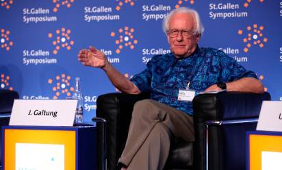 ﻿E’ mancato Johan Galtung, grande studioso della nonviolenza