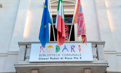 A Riese Pio X la biblioteca è stata intitolata a Gianni Rodari
