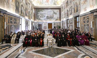 Leone XIV ai rappresentanti delle altre chiese e religioni: “Tempo di dialogare e di costruire ponti”