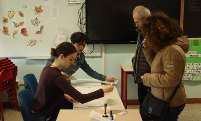 DESIDERA. AG.FOTOFILM. TREVISO. TREVIGIANI AL VOTO REFERENDUM GIUSTIZIA