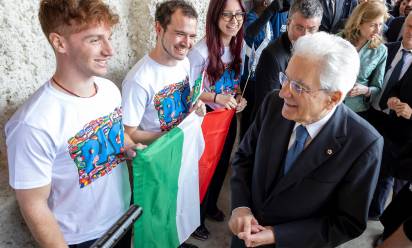 L’incontro con la comunità italiana a Porto Alegre - Foto Presidenza della Repubblica
