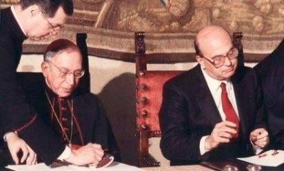 Il nuovo Concordato compie quarant’anni