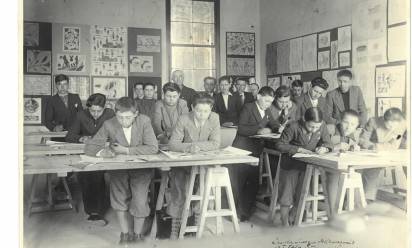 Allievi della scuola modellistica 1936