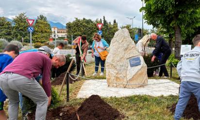 A San Zenone piantati quattro tassi per San Tomaso di Majano