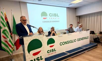 La Cisl chiede un Patto sociale per lo sviluppo, il lavoro e la coesione del Veneto