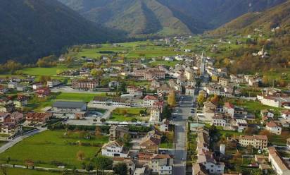 Veduta di Alano di Piave