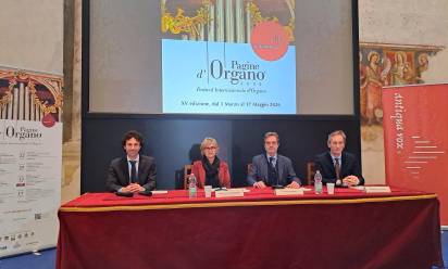 Debutta il 1° marzo la 15ª edizione del festival Pagine d’organo