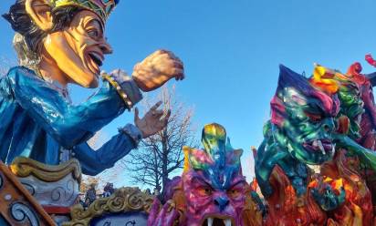Quasi 100 mila persone a Treviso per il Carnevale