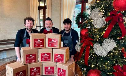 Nasce in villa Corner di Cavasagra il “Panettone della regina”. Il ricavato per la comunità familiare di Albaredo