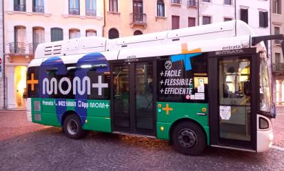 A Treviso e Carbonera la nuova sperimentazione per il servizio di bus a chiamata Mom