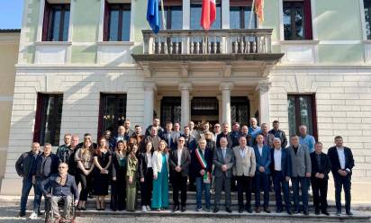 A Quinto una delegazione della città di Klinë, in Kosovo