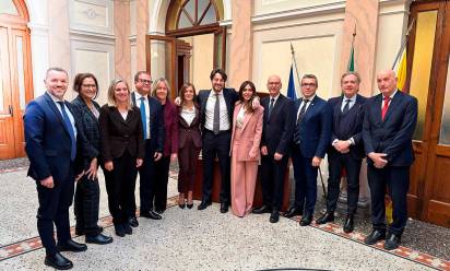 La nuova Giunta del Veneto, guidata da Alberto Stefani