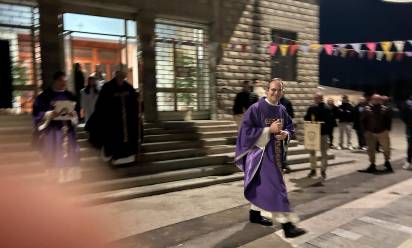 A Loria e a Castione don Luca trova una “famiglia grande”