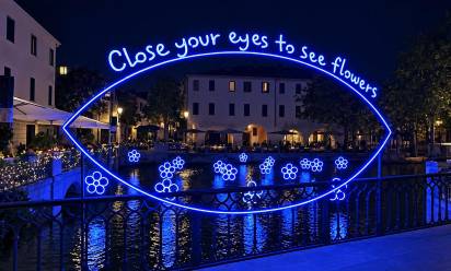 4passiFestival accende Treviso con le installazioni luminose dell’artista Aliteia