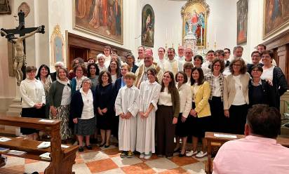 Rito di impegno per Laura, cooperatrice pastorale diocesana