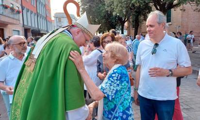 Il Vescovo tra la gente a San Donà di Piave