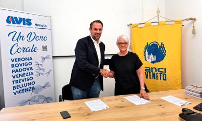 ﻿Avis e Anci Veneto: firmato il protocollo d’intesa per la promozione del dono e della prevenzione nei comuni veneti