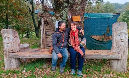 Marco e Michela: un grande progetto per ricostruire il legame con la terra