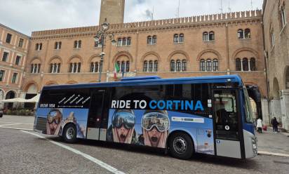 Treviso-Cortina con la Mom, successo per la linea dedicata alle Olimpiadi