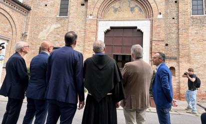 Treviso, restaurati gli affreschi della Chiesa di San Francesco