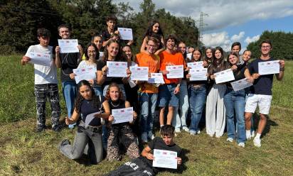Giovani coinvolti in una delle progettualità