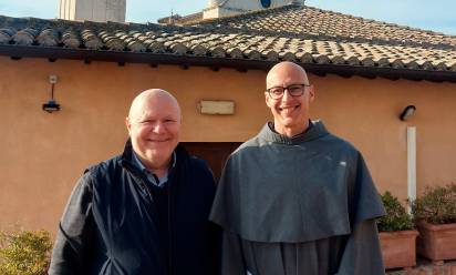 Paolo Gatto, autore del reportage, ad Assisi