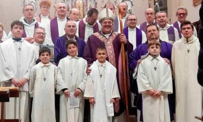 Caerano di san Marco, calorosa accoglienza per don Paolo Marconato