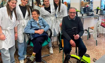 Studenti “acconciatori” nei centri sollievo dell’Ulss 4