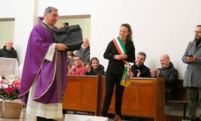 Casoni e Mussolente: il saluto e il grazie al parroco don Alessandro Piccinelli