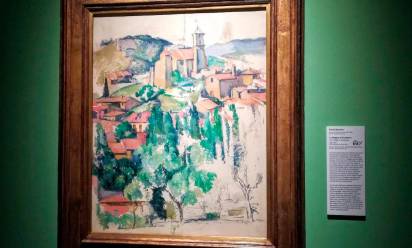 Paul Cézanne (French, 1839-1906). The Village of Gardanne (Le Village de Gardanne), 1885-1886